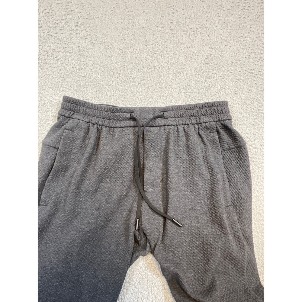 Lululemon Engineered Warmth Jogger Mens Large Grey Excellent Textured Knit - Picture 2 of 8